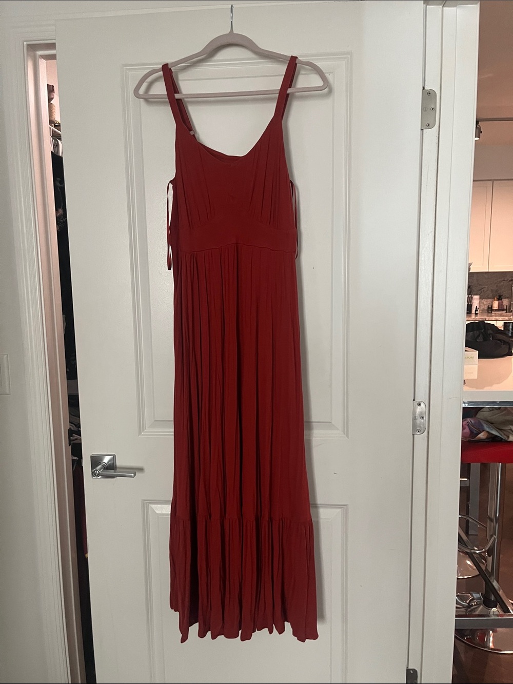 torrid Brick Red Sleeveless Maxi Dress